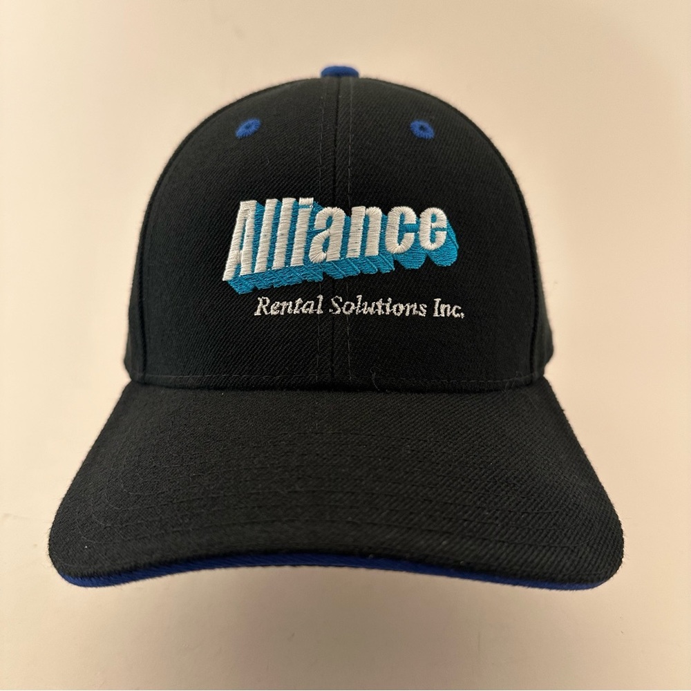 Alliance Rental Solutions Inc Baseball Cap Decky Adjustable Strap Back Hat Black